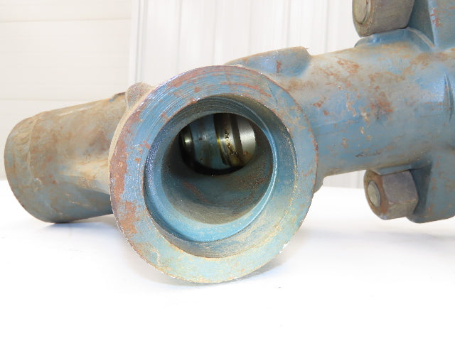 Velan No 376 F11 Globe Valve Y-Pattern 2" Socket Weld 1500psi Rising Stem