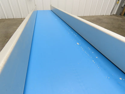 EMI Plastics EAF-12-96-20 Incline Belt Conveyor 12"W x 96"L 24FPM 230/460V 3PH