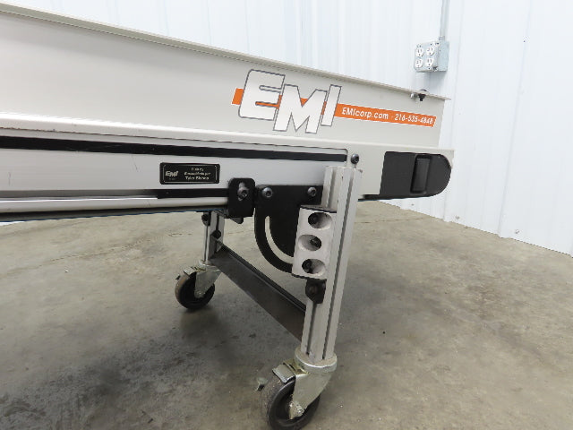 EMI Plastics EAF-12-96-20 Incline Belt Conveyor 12"W x 96"L 24FPM 230/460V 3PH