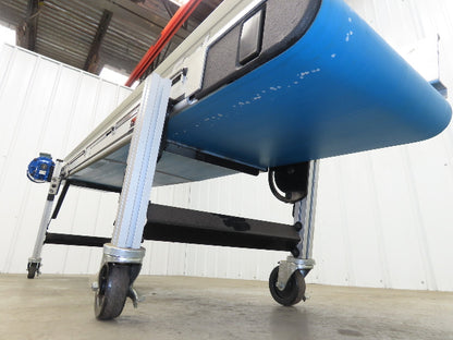 EMI Plastics EAF-12-96-20 Incline Belt Conveyor 12"W x 96"L 24FPM 230/460V 3PH