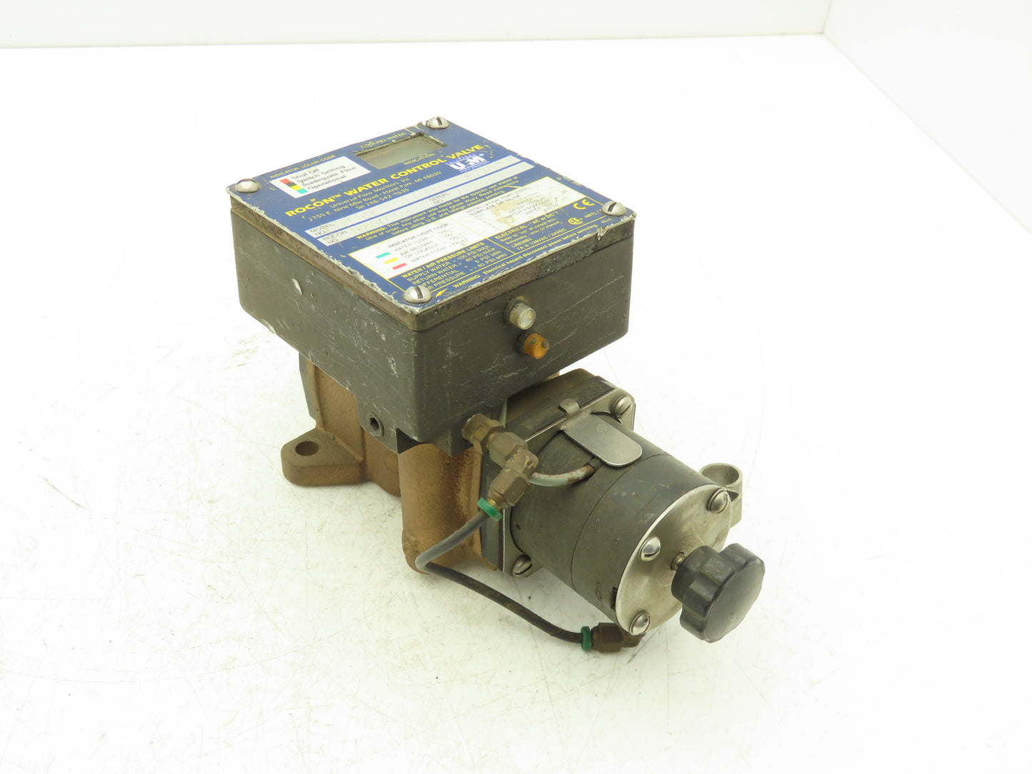 Rocon WCV-S-4-H-7-E3C5F2-D1-LCR-E5C2 Water Control Valve 150PSI 120VAC N36077-04