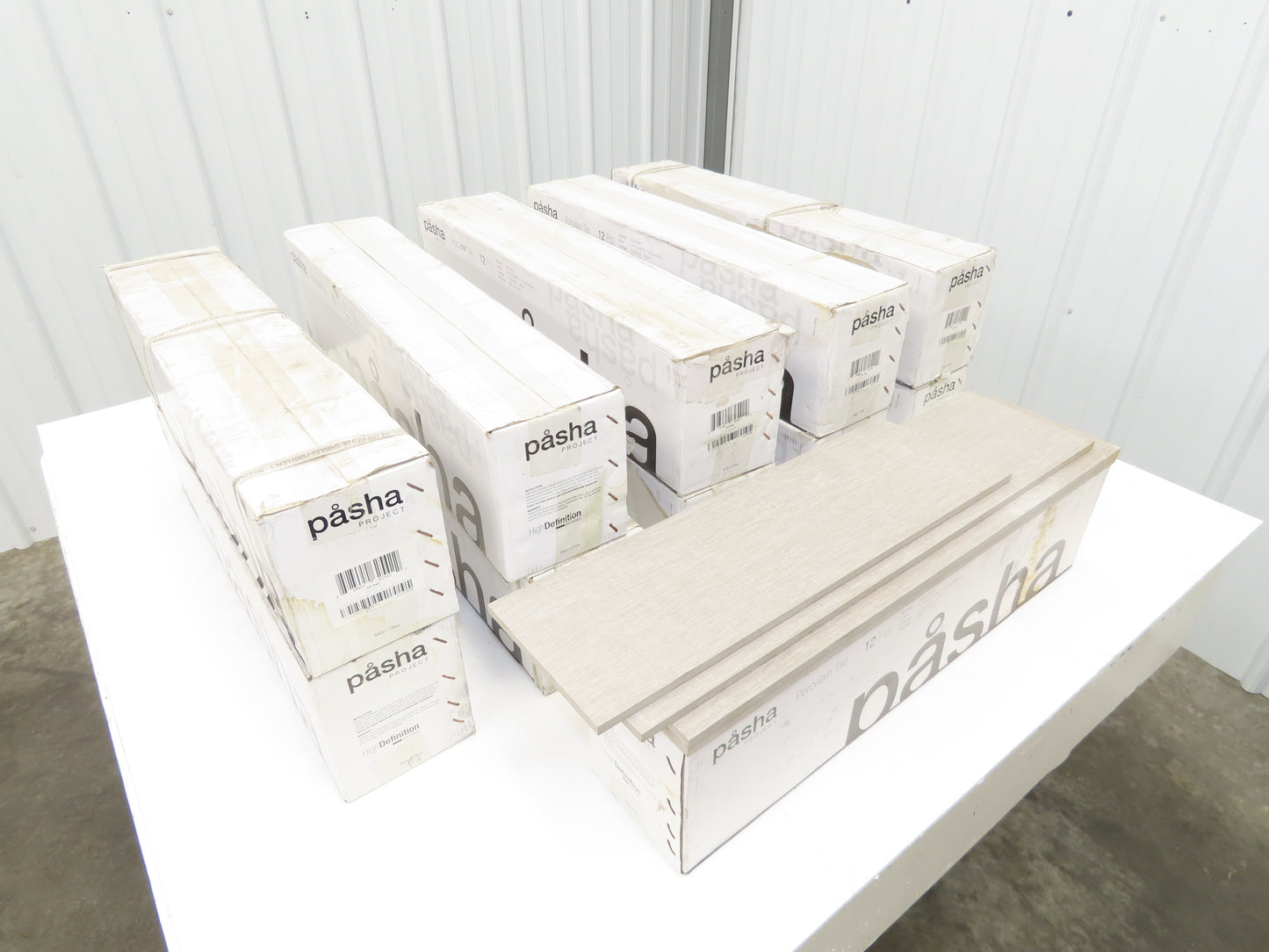 Pasha 6x24" Belgian Linen Mica HD Rectified Porcelain Tile 9mm 135Sq Ft 11 Boxes