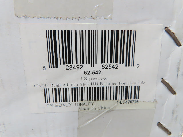 Pasha 6x24" Belgian Linen Mica HD Rectified Porcelain Tile 9mm 135Sq Ft 11 Boxes