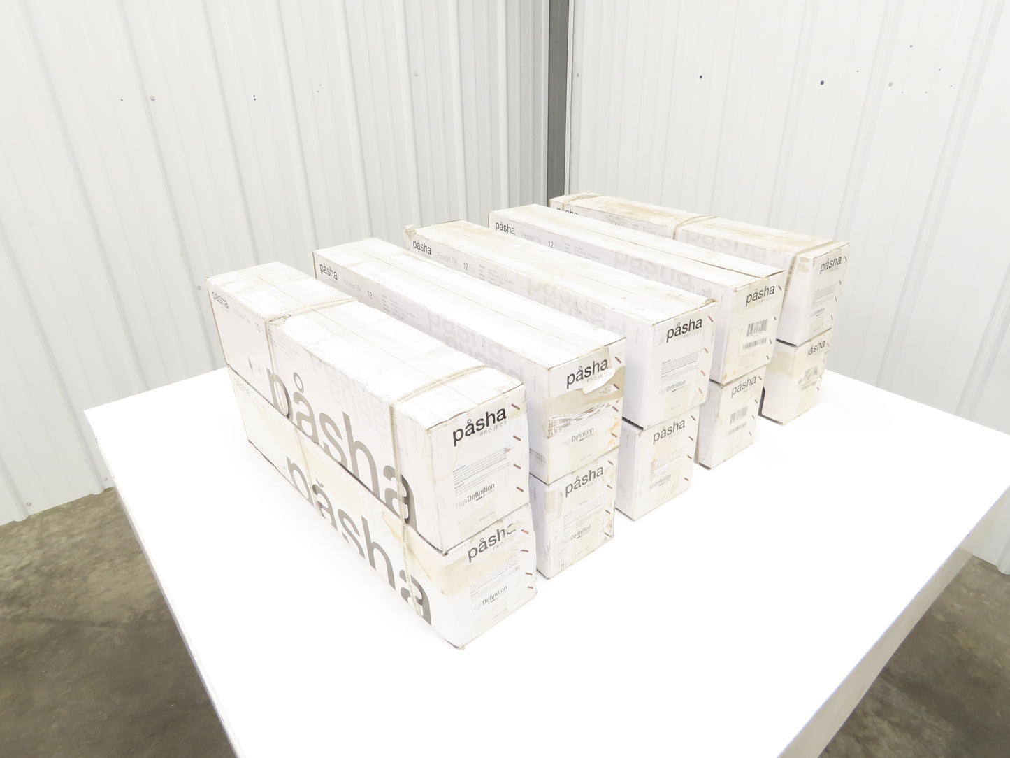 Pasha 6x24" Belgian Linen Mica HD Rectified Porcelain Tile 9mm 135Sq Ft 11 Boxes