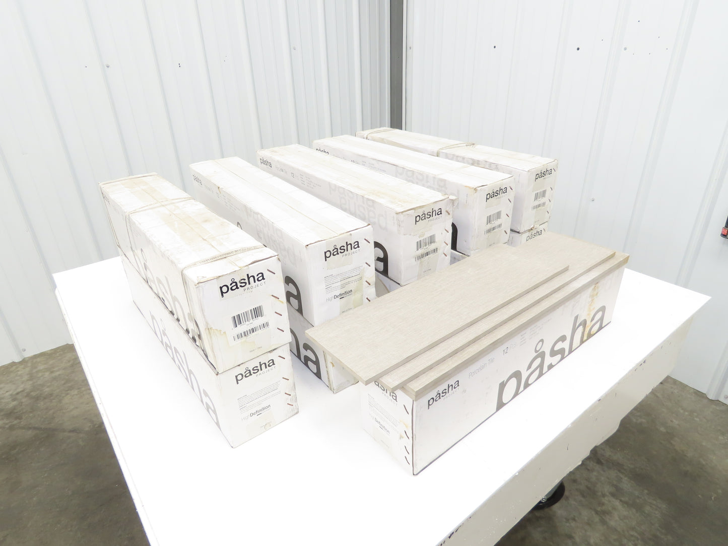 Pasha 6x24" Belgian Linen Mica HD Rectified Porcelain Tile 9mm 135Sq Ft 11 Boxes