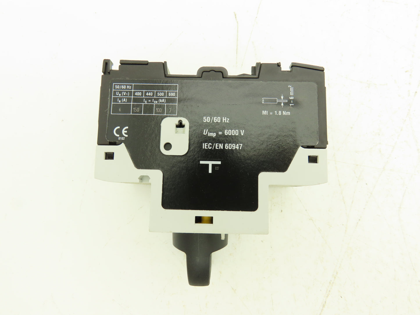 Eaton XTPM004B Circuit Breaker Rotary 4A 600V 50/60Hz 3Pole