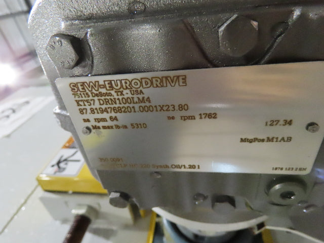 Hytrol BPC 43"x 15' Slider Bed Conveyor 41" Belt 3Hp 3PH Center Drive 160fpm