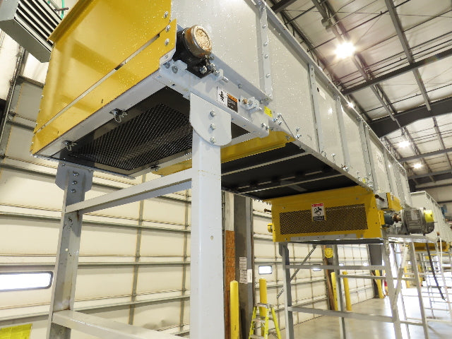 Hytrol BPC 43"x 15' Slider Bed Conveyor 41" Belt 3Hp 3PH Center Drive 160fpm