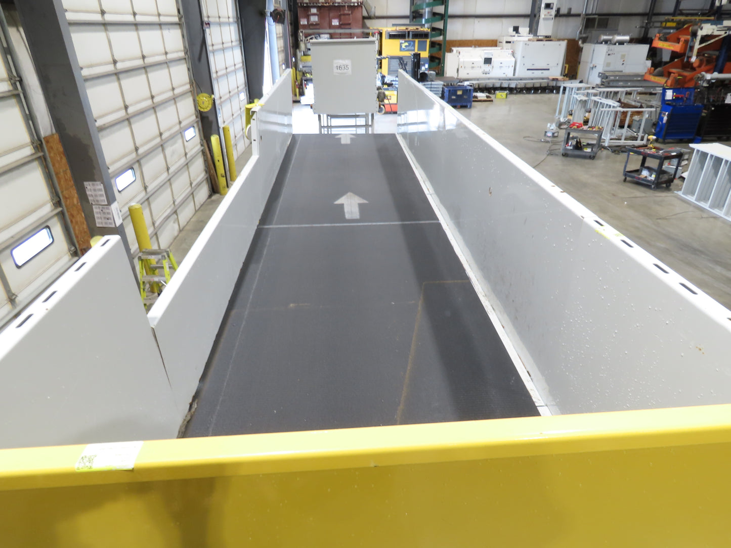 Hytrol BPC 43"x 15' Slider Bed Conveyor 41" Belt 3Hp 3PH Center Drive 160fpm