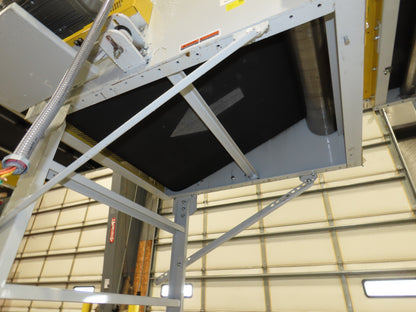 Hytrol BPC 43"x 15' Slider Bed Conveyor 41" Belt 3Hp 3PH Center Drive 160fpm