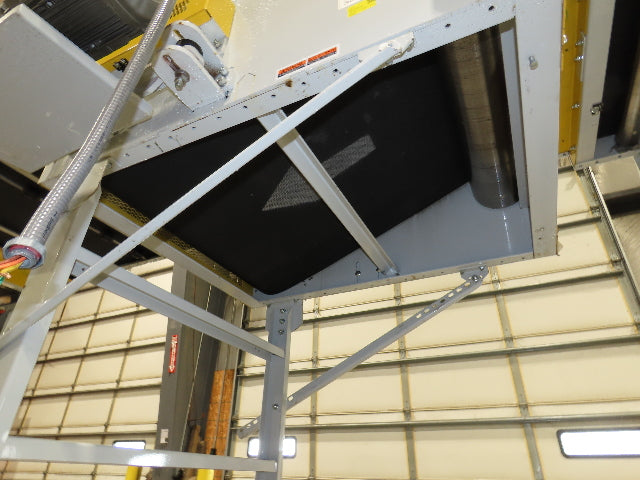 Hytrol BPC 43"x 15' Slider Bed Conveyor 41" Belt 3Hp 3PH Center Drive 160fpm