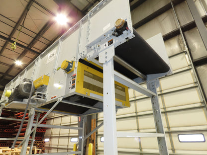 Hytrol BPC 43"x 15' Slider Bed Conveyor 41" Belt 3Hp 3PH Center Drive 160fpm