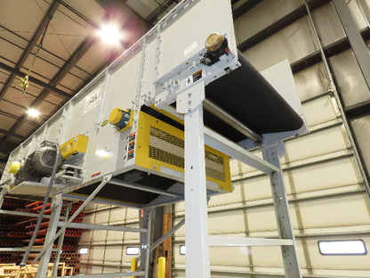 Hytrol BPC 43"x 15' Slider Bed Conveyor 41" Belt 3Hp 3PH Center Drive 160fpm