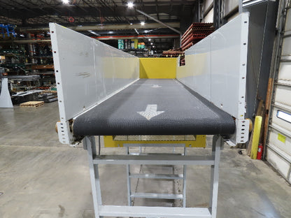 Hytrol BPC 43"x 15' Slider Bed Conveyor 41" Belt 3Hp 3PH Center Drive 160fpm