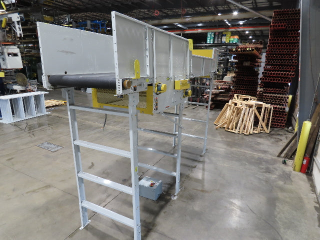 Hytrol BPC 43"x 15' Slider Bed Conveyor 41" Belt 3Hp 3PH Center Drive 160fpm