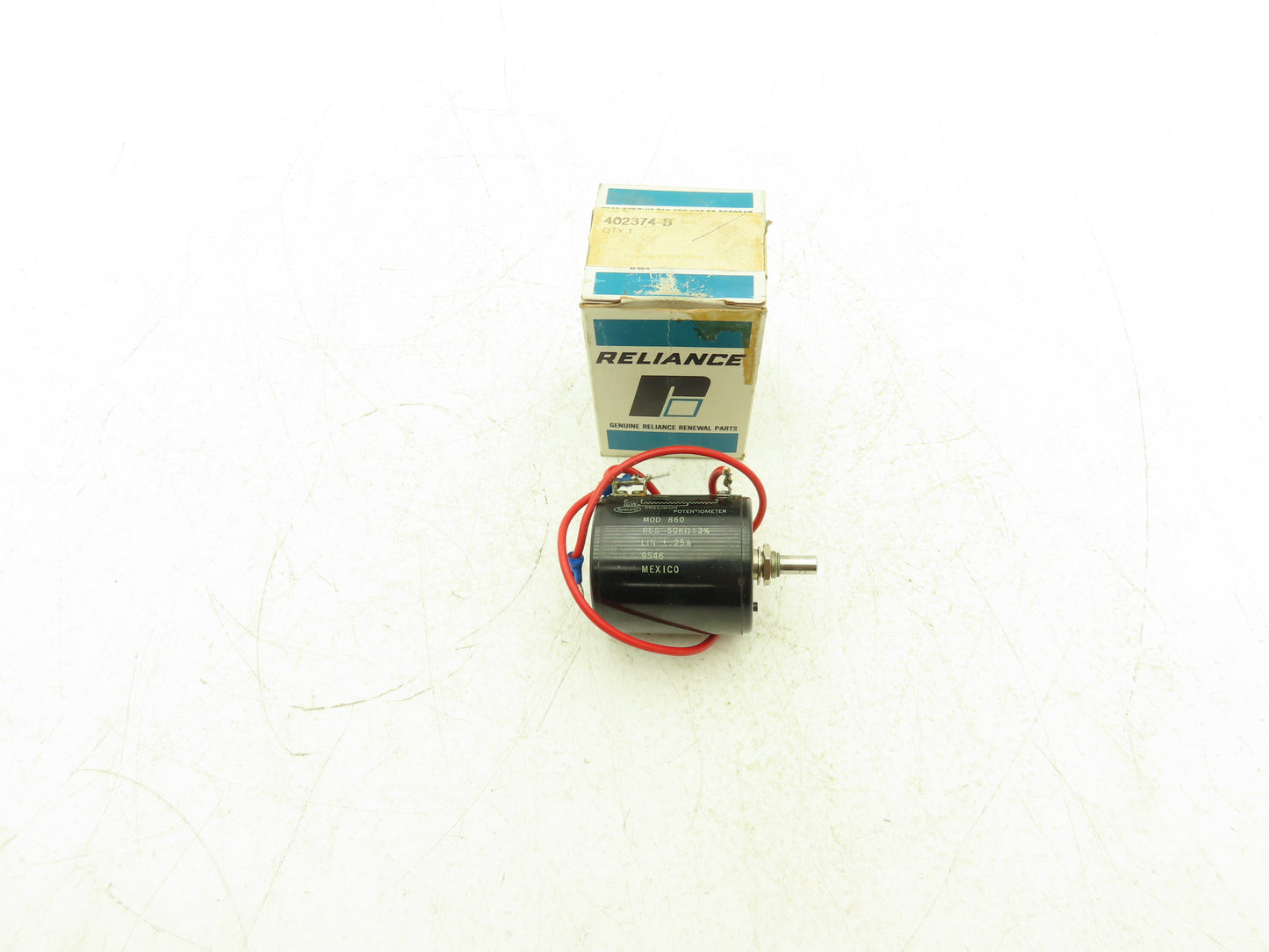 Reliance 402374-B 50K Ω Precision Potentiometer Spectrol