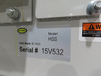 Hytrol HSS 37"x 15' Slider Bed Conveyor 35" Belt 3Hp 3PH Center Drive 120fpm