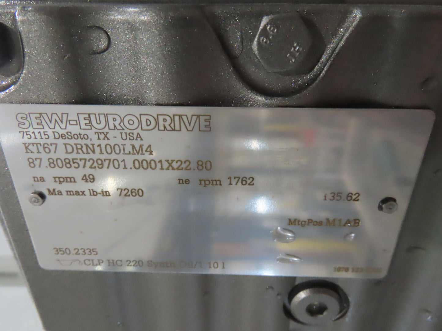 Hytrol HSS 37"x 15' Slider Bed Conveyor 35" Belt 3Hp 3PH Center Drive 120fpm