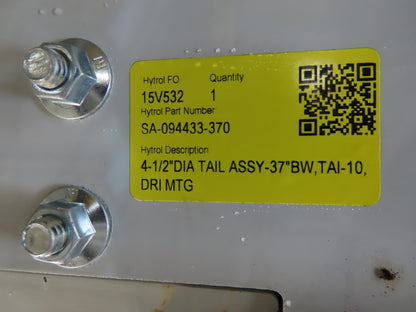 Hytrol HSS 37"x 15' Slider Bed Conveyor 35" Belt 3Hp 3PH Center Drive 120fpm