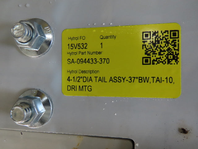 Hytrol HSS 37"x 15' Slider Bed Conveyor 35" Belt 3Hp 3PH Center Drive 120fpm