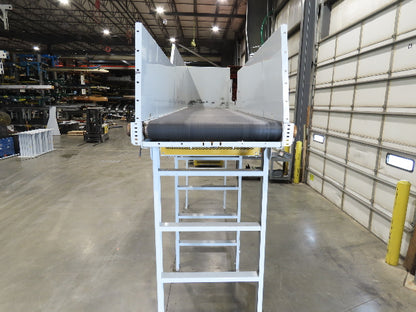 Hytrol HSS 37"x 15' Slider Bed Conveyor 35" Belt 3Hp 3PH Center Drive 120fpm