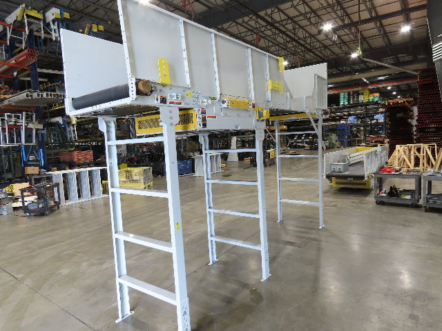 Hytrol HSS 37"x 15' Slider Bed Conveyor 35" Belt 3Hp 3PH Center Drive 120fpm