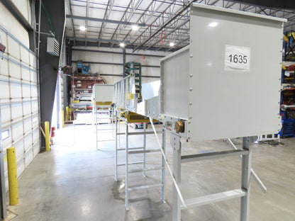 Hytrol HSS 37"x 15' Slider Bed Conveyor 35" Belt 3Hp 3PH Center Drive 120fpm