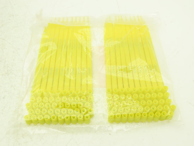 Uline S-13677Y Truck Safety Seals 8" Yellow Plastic Security Numbers Lot of 1000