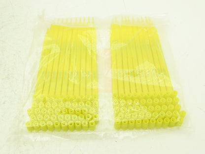 Uline S-13677Y Truck Safety Seals 8" Yellow Plastic Security Numbers Lot of 1000