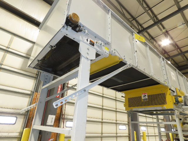 Hytrol BPC 43"x 15' Slider Bed Conveyor 41"Belt 3Hp 3PH Center Drive 120fpm 98"H