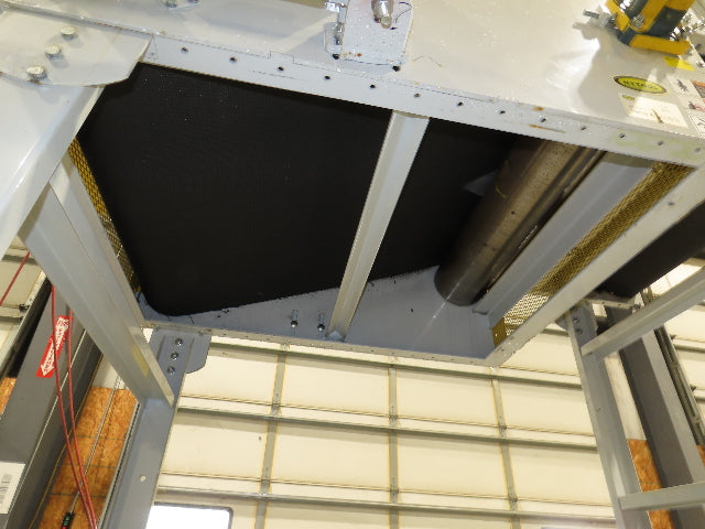 Hytrol BPC 43"x 15' Slider Bed Conveyor 41"Belt 3Hp 3PH Center Drive 120fpm 98"H