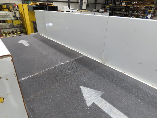 Hytrol BPC 43"x 15' Slider Bed Conveyor 41"Belt 3Hp 3PH Center Drive 120fpm 98"H