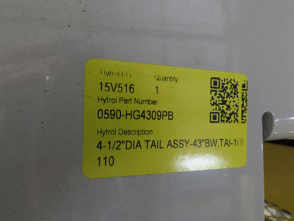 Hytrol BPC 43"x 15' Slider Bed Conveyor 41"Belt 3Hp 3PH Center Drive 120fpm 98"H