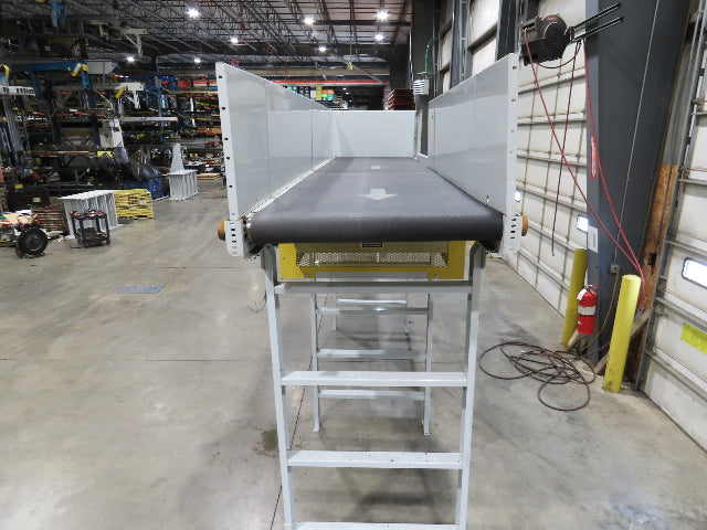Hytrol BPC 43"x 15' Slider Bed Conveyor 41"Belt 3Hp 3PH Center Drive 120fpm 98"H