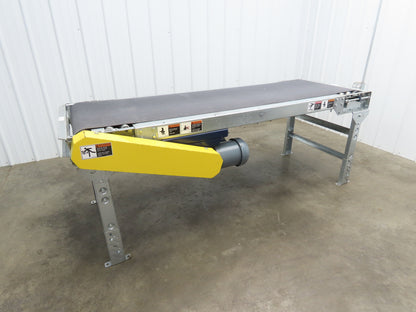 29"W x 7' Slider Bed Conveyor 24"Belt 1/2Hp 230/460V 3PH End Drive 64fpm