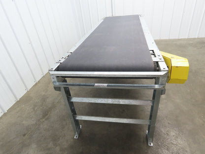 29"W x 7' Slider Bed Conveyor 24"Belt 1/2Hp 230/460V 3PH End Drive 64fpm
