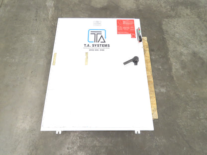 Hoffman A48SA3810 Electrical Enclosure 48x38x10" 60A Disconnect Backpanel