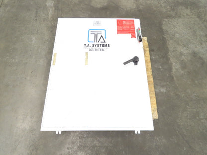 Hoffman A48SA3810 Electrical Enclosure 48x38x10" 60A Disconnect Backpanel