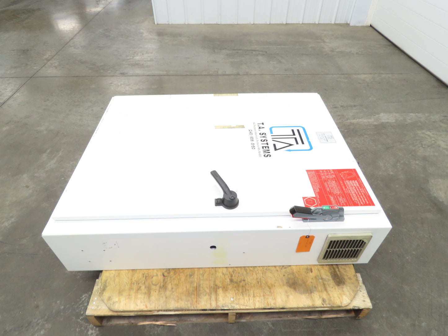 Hoffman A48SA3810 Electrical Enclosure 48x38x10" 60A Disconnect Backpanel