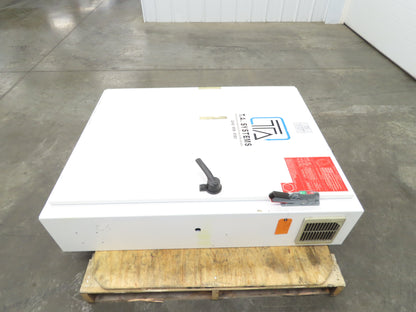 Hoffman A48SA3810 Electrical Enclosure 48x38x10" 60A Disconnect Backpanel