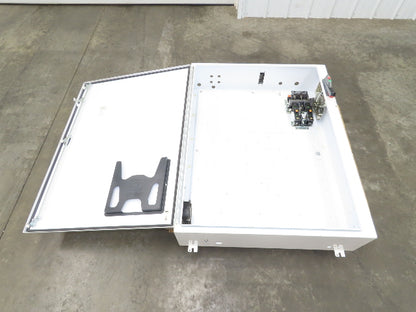 Hoffman A48SA3810 Electrical Enclosure 48x38x10" 60A Disconnect Backpanel