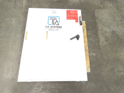 Hoffman A48SA3810 Electrical Enclosure 48x38x10" 60A Disconnect Backpanel