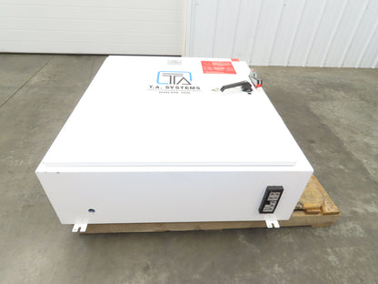 Hoffman A42SA3812 Electrical Enclosure 42x38x12" 60A Disconnect Backpanel