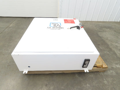 Hoffman A42SA3812 Electrical Enclosure 42x38x12" 60A Disconnect Backpanel