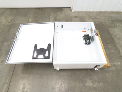 Hoffman A42SA3812 Electrical Enclosure 42x38x12" 60A Disconnect Backpanel