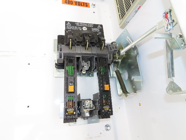 Hoffman A42SA3812 Electrical Enclosure 42x38x12" 60A Disconnect Backpanel