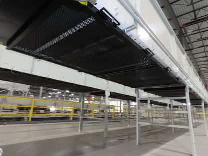 Hytrol HSS 43"x 63' Slider Bed Conveyor 41" Belt 7.5Hp 3PH Center Drive