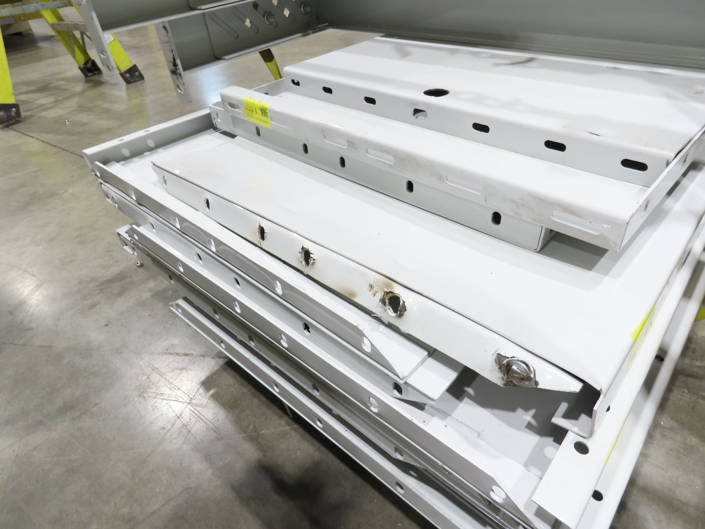 Hytrol HSS 43"x 63' Slider Bed Conveyor 41" Belt 7.5Hp 3PH Center Drive