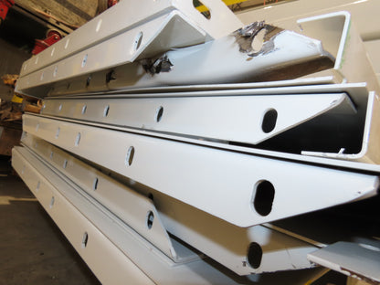 Hytrol HSS 43"x 63' Slider Bed Conveyor 41" Belt 7.5Hp 3PH Center Drive