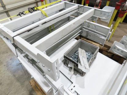 Hytrol HSS 43"x 63' Slider Bed Conveyor 41" Belt 7.5Hp 3PH Center Drive